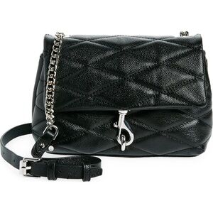 Rebecca Minkoff | Black Quilted Leather Shoulder Bag